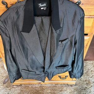 Forte Charcoal Jacket w/ matching pants